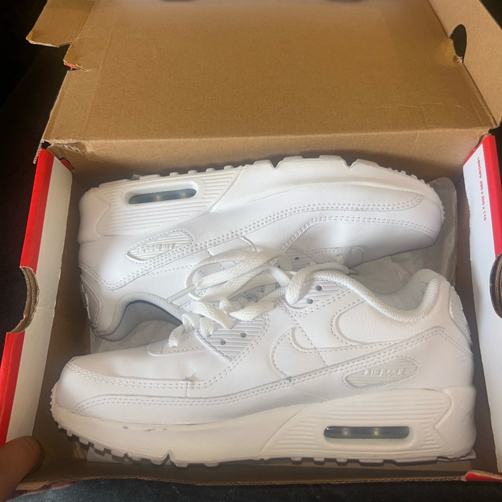 Nike Kids White Air Max Sneakers